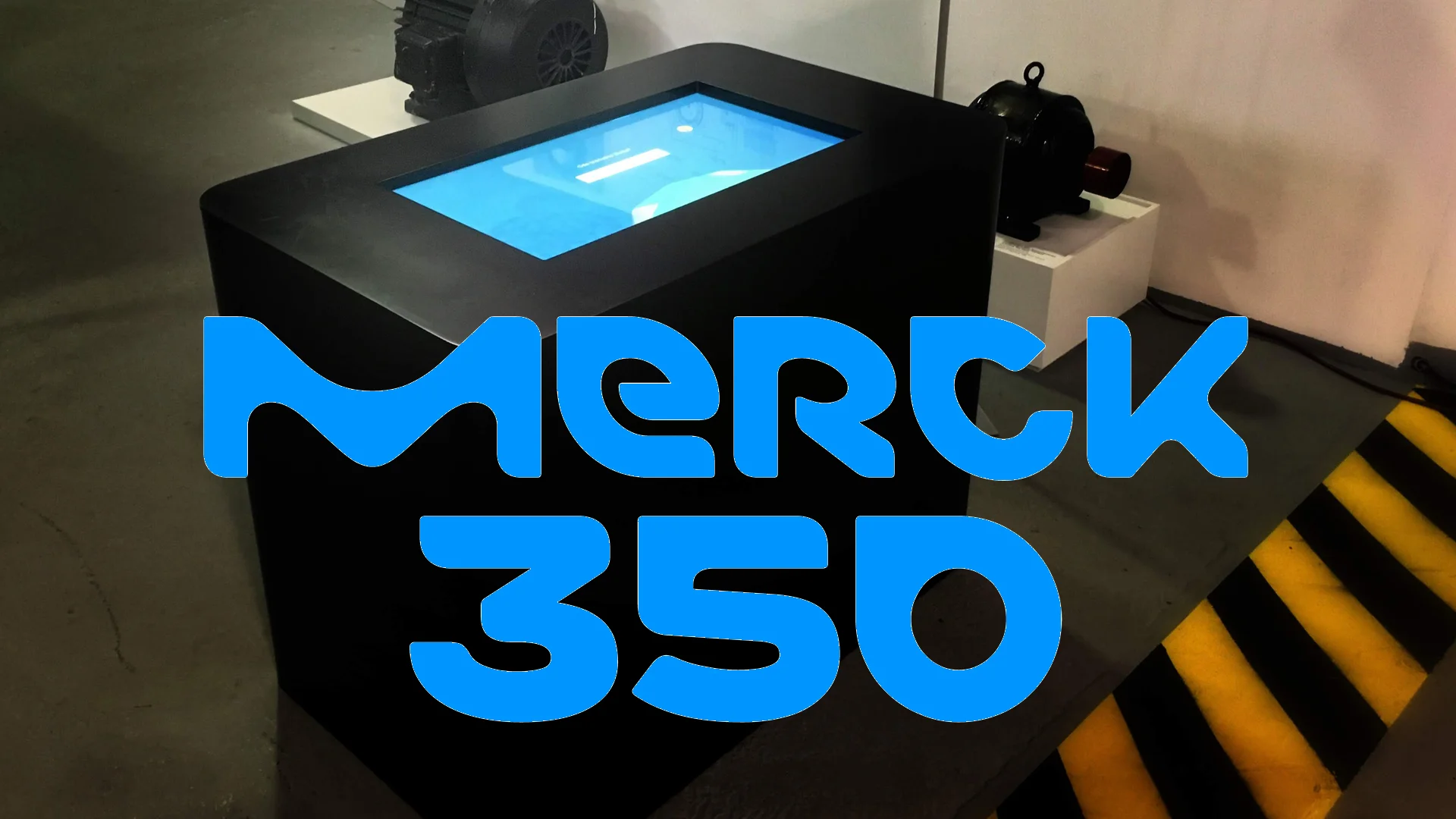Holodisplays and Digital touch screen for Keynote Communication - Merckgroup
