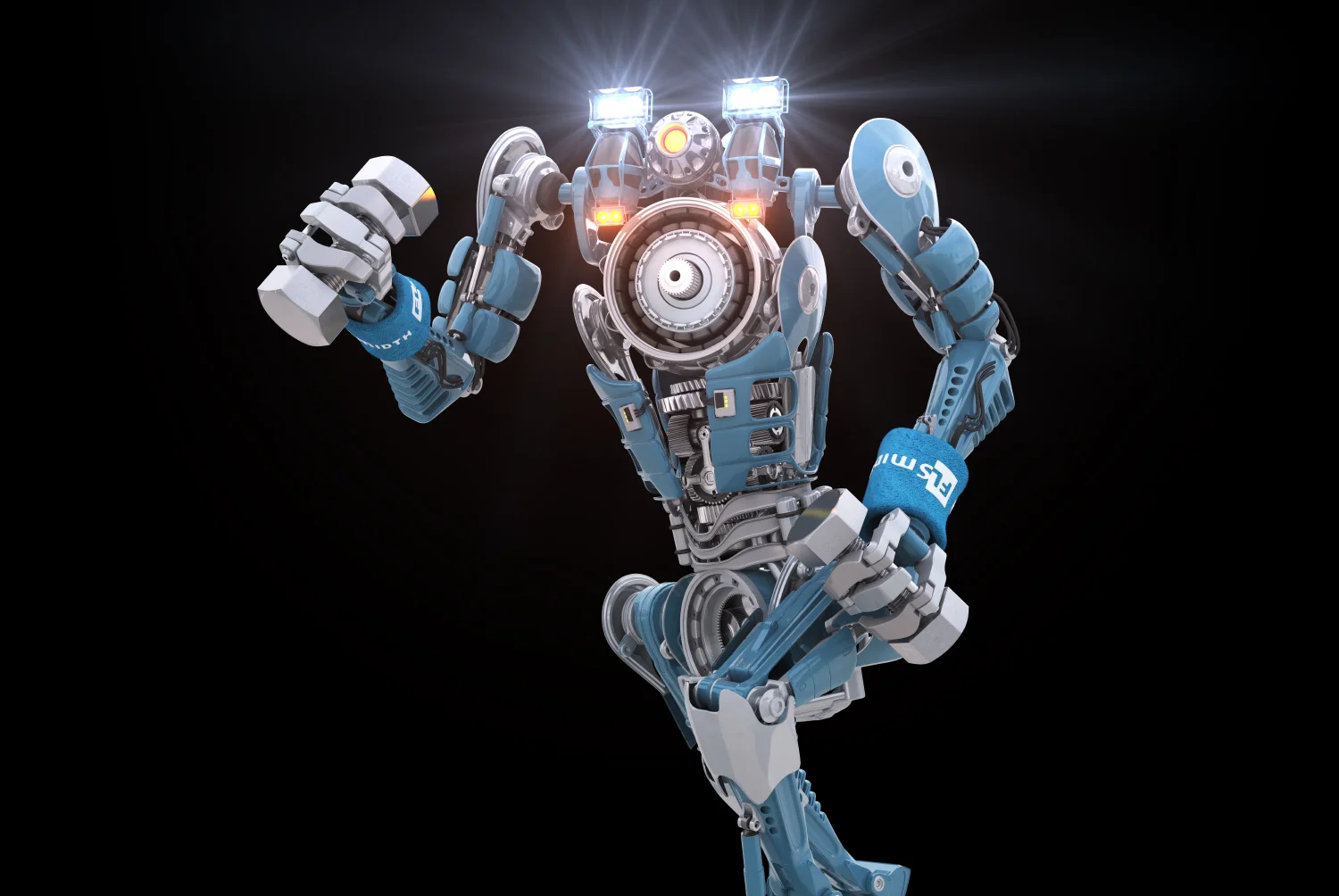 Robot Rendering For Animations And More